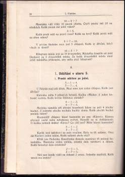 J Körbler: Pamětné počítání v užitých příkladech s počtářskými zábavami
