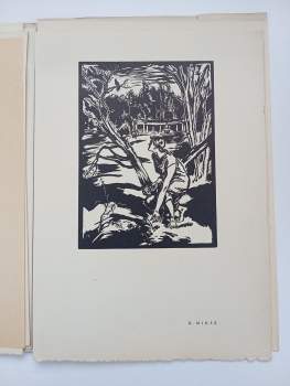 Pamětní list druhé schůzky moravských bibliofilů a exlibristů v Kroměříži 12.V.1929