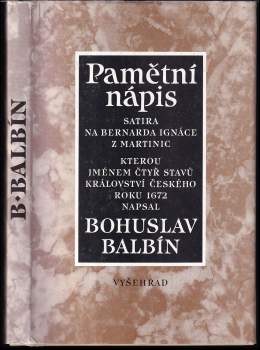 Pamětní nápis