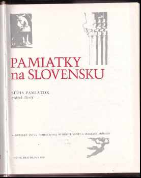 Eva Križanová: Pamiatky na Slovensku