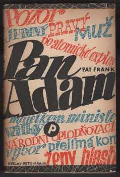 Pat Frank: Pan Adam : román