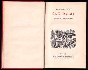 Radclyffe Hall: Pán domu