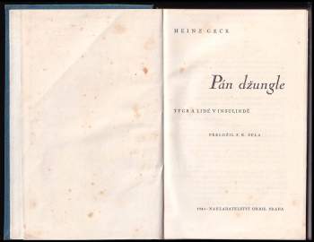 Heinz Geck: Pán džungle
