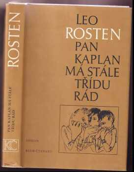 Pan Kaplan má stále třídu rád