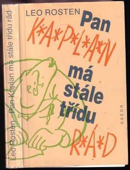 Pan Kaplan má stále třídu rád
