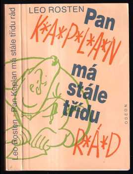 Pan Kaplan má stále třídu rád