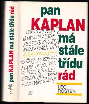 Pan Kaplan má stále třídu rád