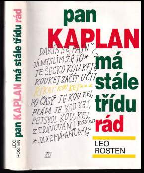 Pan Kaplan má stále třídu rád