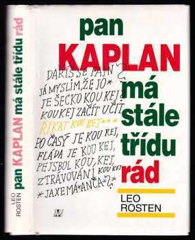 Leo Calvin Rosten: Pan Kaplan má stále třídu rád