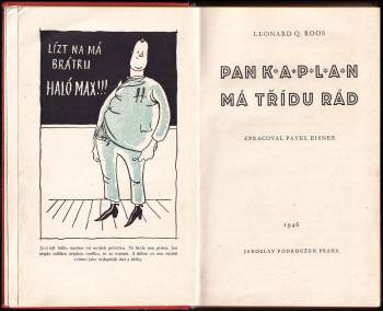 Leo Calvin Rosten: Pan Kaplan má třídu rád