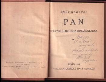 Knut Hamsun: Pan