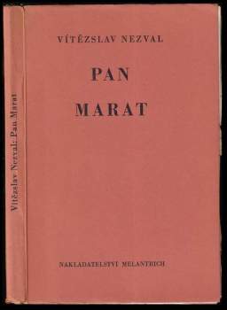 Vítězslav Nezval: Pan Marat