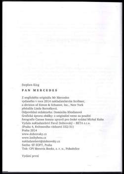 Stephen King: Pan Mercedes