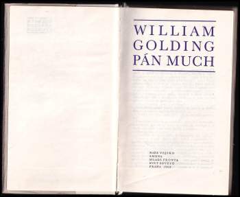 William Golding: Pán much