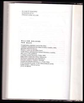 William Golding: Pán much
