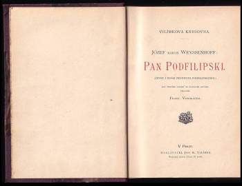 Józef Weyssenhoff: Pan Podfilipski