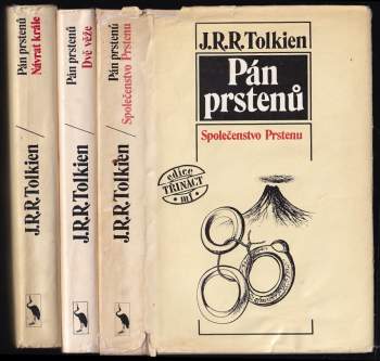 J. R. R Tolkien: Pán prstenů 1 - 3 - Společenstvo Prstenu + Dvě věže + Návrat krále - KOMPLETNÍ TRILOGIE