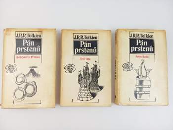 J. R. R Tolkien: Pán prstenů 1 - 3 - Společenstvo Prstenu + Dvě věže + Návrat krále - KOMPLETNÍ TRILOGIE