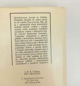 J. R. R Tolkien: Pán prstenů