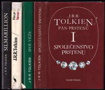 J. R. R Tolkien: Pán prstenů 1 - 3 - Společenstvo Prstenu + Dvě věže + Návrat krále - KOMPLETNÍ TRILOGIE + Silmarillion