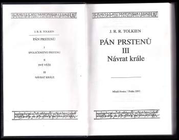 J. R. R Tolkien: Pán prstenů
