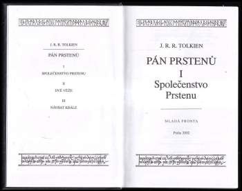 J. R. R Tolkien: Pán prstenů