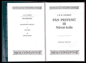 J. R. R Tolkien: Pán prstenů