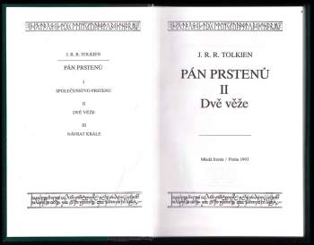 J. R. R Tolkien: Pán prstenů