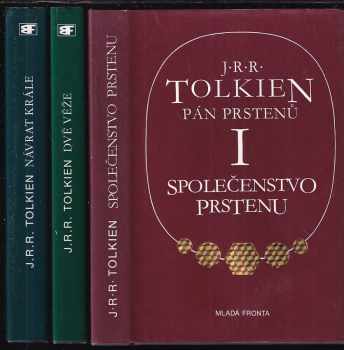Pán prstenů : Díl 1-3 - J. R. R Tolkien, J. R. R Tolkien, J. R. R Tolkien, J. R. R Tolkien (1993, Mladá fronta) - ID: 721928