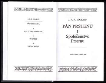 J. R. R Tolkien: Pán prstenů
