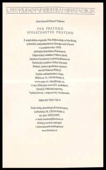 J. R. R Tolkien: Pán prstenů
