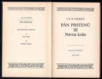J. R. R Tolkien: Pán prstenů
