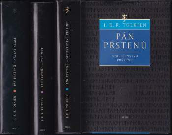 Pán prstenů - KOMPLET Díl 1-3 : Společenstvo prstenu + Dvě věže + Návrat krále