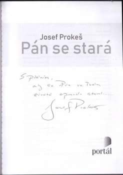 Josef Prokeš: Pán se stará