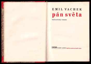 Emil Vachek: Pán světa