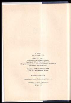 Roger Zelazny: Pán světla