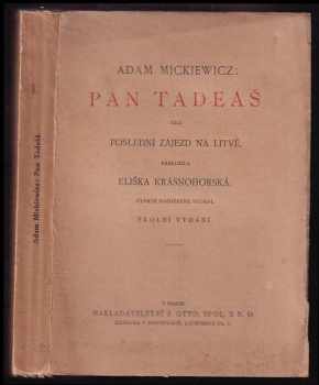 Pan Tadeáš, čili, Poslední zájezd na Litvě