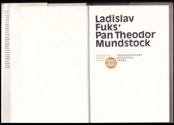 Ladislav Fuks: Pan Theodor Mundstock