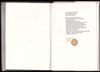Ladislav Fuks: Pan Theodor Mundstock