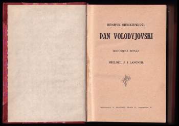 Henryk Sienkiewicz: Pan Volodyjovski