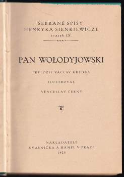 Henryk Sienkiewicz: Pan Wolodyjowski