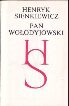 Henryk Sienkiewicz: Pan Wołodyjowski