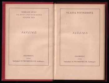 Vlasta Pittnerová: Paňátko