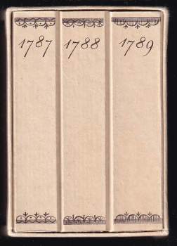Pandora Oder Kalender des Luxus und der Moden für das Jahr 1787, 1788 und 1789