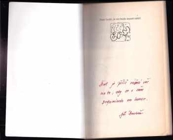 Jiří Barhoň: Pane faráři, já vás budu muset zabít!