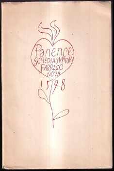 Pavel <<z >>Jizbice: Panence : schediasmatum farrago nova 1598