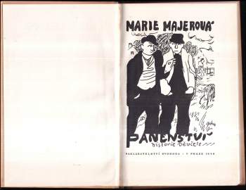 Marie Majerová: Panenství