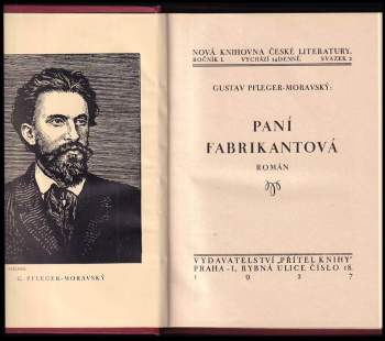 Gustav Pfleger Moravský: Paní fabrikantová