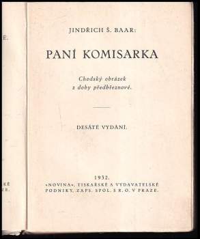Jindřich Šimon Baar: Paní komisarka