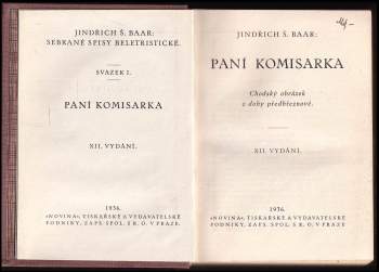 Jindřich Šimon Baar: Paní komisarka